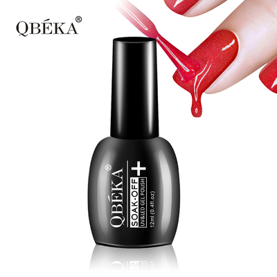 100٪ غیر سمی QBEKA ژل پایه ناخن پولش ناخن ضدعفونی 5ml/8ml