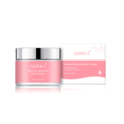 Qbeka Herbal Brighten Cream Set ویتامین C برای اصلاح لکه های تیره و کوچک کردن منافذ