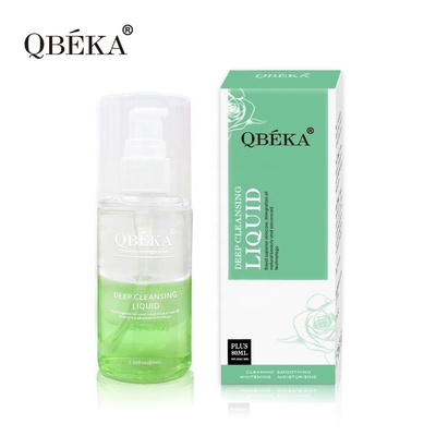پاک کننده آب پاک کننده آرایش 80 میلی لیتر بدون تحریک توسط تیم QC حرفه ای