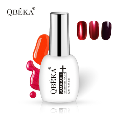 QBEKA ژل ناخن پولش ناخن UV پولش انتخاب چند رنگ SGS,FDA,MSDS گواهینامه