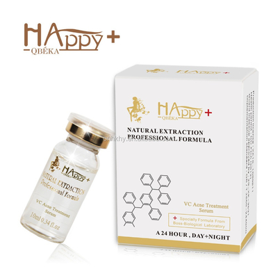 از بین بردن زخم های آکنه با QBEKA خوش آمدید لوازم آرایشی Levorotatory VC اصلی مایع Bio Serum