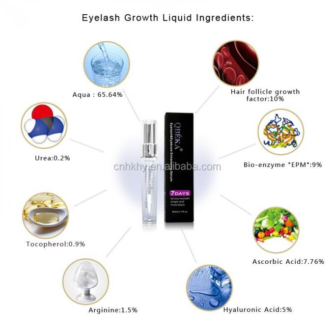 موثرترین مراقبت از ابرو و مژه ها گیاهان ارگانیک روغن گیاهان سرم مژه 5ml حجم 14