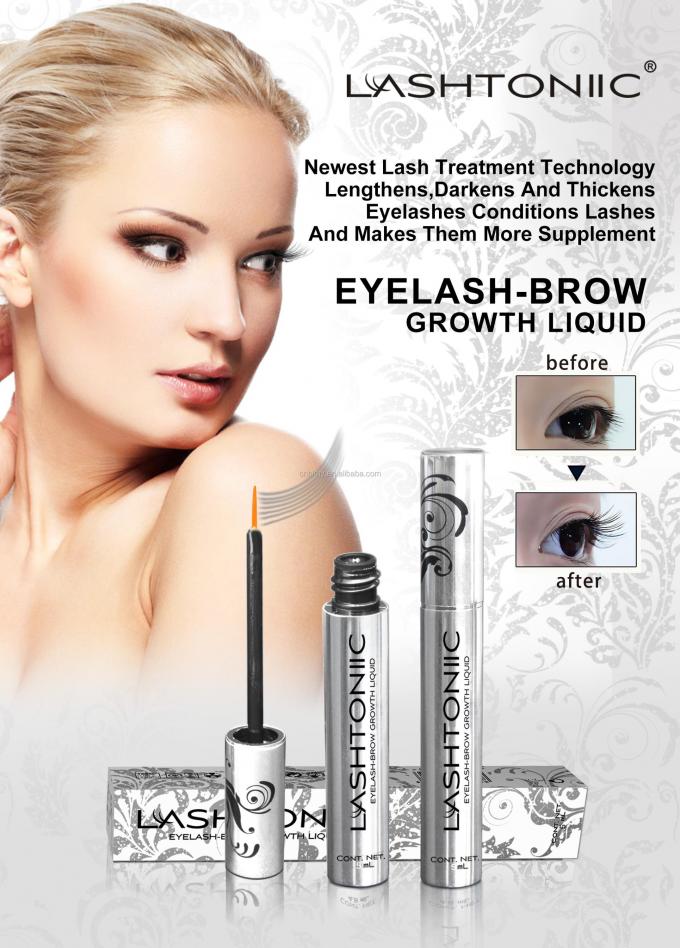 5ml فرمول مایع تقویت کننده سرم برای مژه های Lashtoniic و تمدیدات ابرو 5