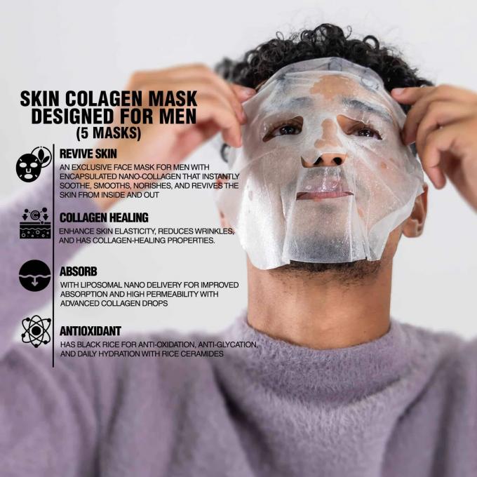 ماسک صورت مخصوص مردانی که از آرژانتین استفاده می کنند 2