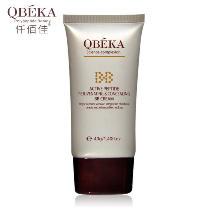 QBEKA فعال پپتید جوانسازی و پنهان کردن کرم BB برای بزرگسالان جلوگیری از UV تعمیر پوست 2