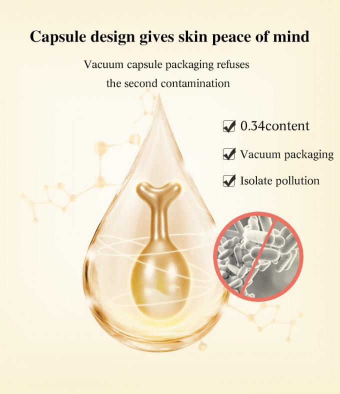 کپسول زنانه آلوئ سیروم پاک کننده صورت برای تمیز کردن عمیق پوست بدون عطر 3