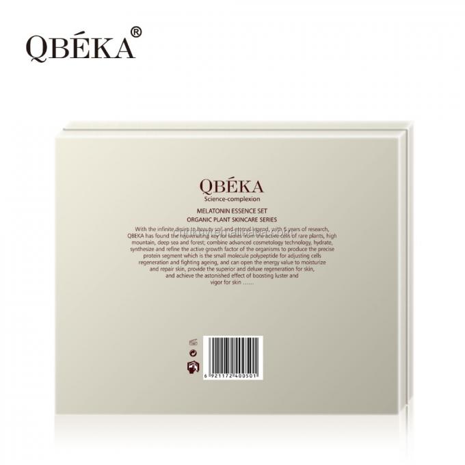 QBEKA فرمت پلی پپتید محو کننده سرم سفید کننده طلا کیت صورت برای اثر بلند کردن 3