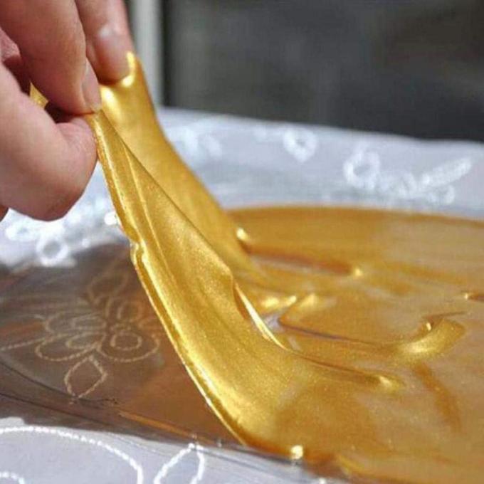 ماسک صورت طلای 24K ارگانیک برای خانه ژل آرام بخش قابل تنظیم کلاژن کریستال زیبایی 6
