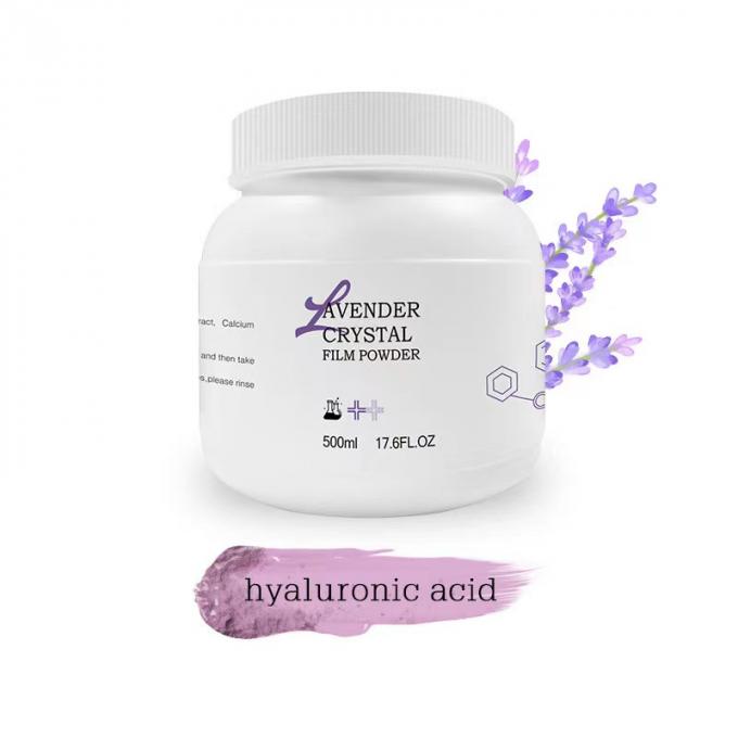 ماسک ژله ای لاواندر ضد پیری ضد پیری ماسک پودری مرطوب کننده سفارشی 6