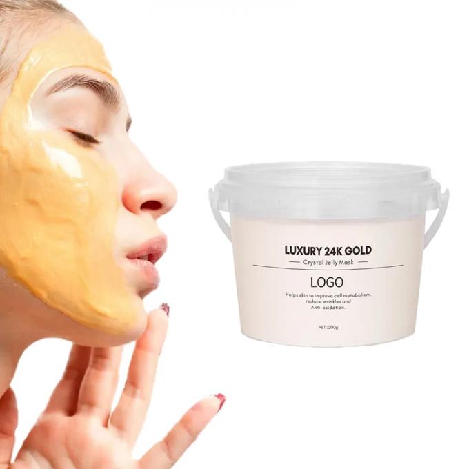 مراقبت از صورت ماسک گل پاک کننده ژله ماسک پودر 200g حجم مواد اصلی کلاژن 0