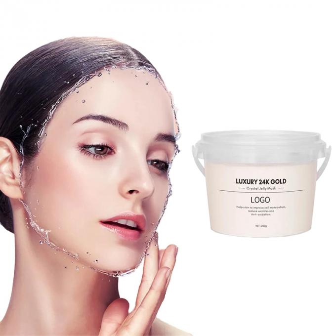 مراقبت از صورت ماسک گل پاک کننده ژله ماسک پودر 200g حجم مواد اصلی کلاژن 1