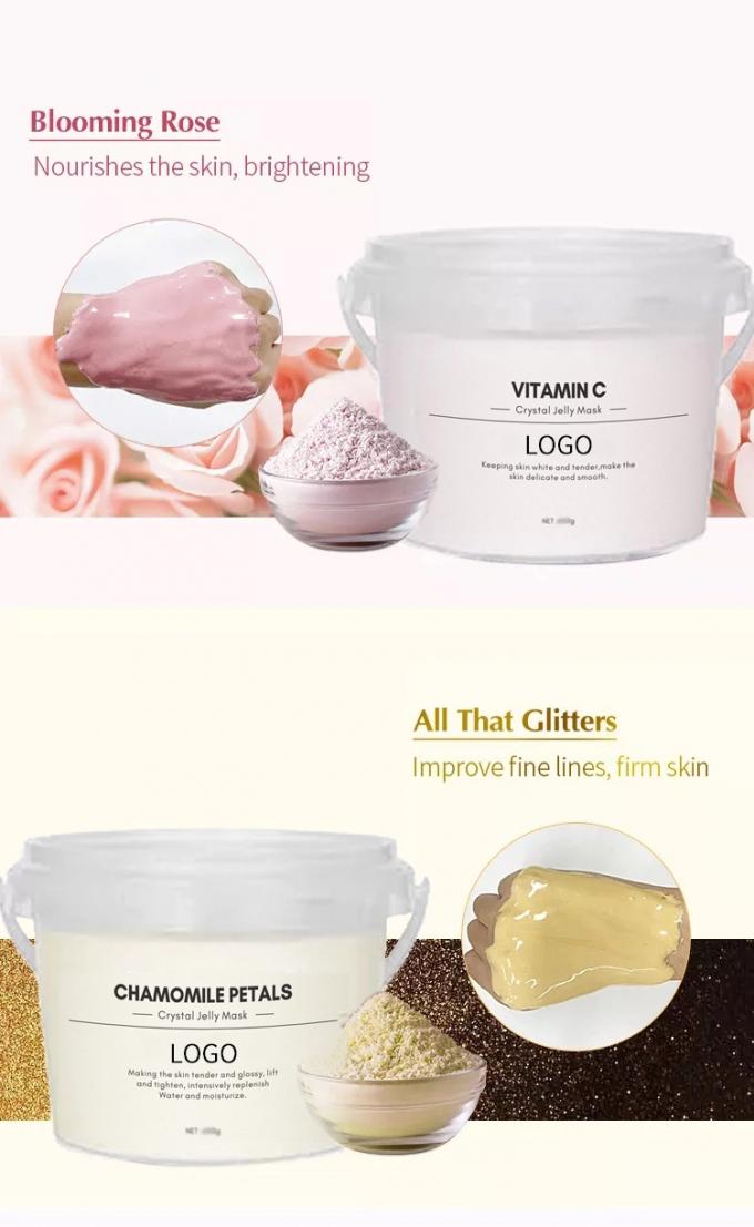 عرضه چند رنگی پاک کننده عمیق صورت ژله ای ماسک برای زنان 3 سال عمر 6