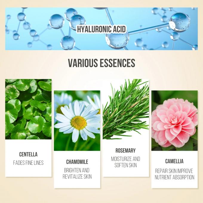 ماسک چشمی آبی کننده طلایی برای کاهش خطوط نازک و چین و چروک 7